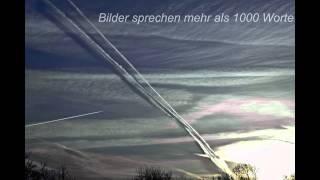 Video/Bilderbeweis für die Ausbringung von Fasern im Luftraum über Deutschland (Chemtrails)