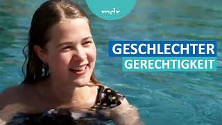 "Oben ohne": Neue Regelung für Frauen in Dresdens Schwimmbädern | Voss & Team | MDR