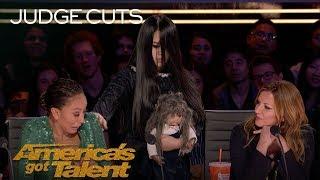 The Sacred Riana Summons A Terrifying Imaginary Friend - America's Got Talent 2018