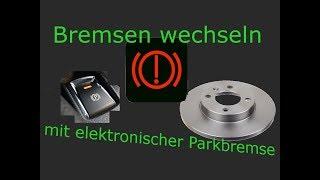 Bremsenwechsel mit elektronischer Parkbremse / Handbremse by DC Motors