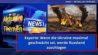 US Experte zu Ukraine-Russland wird zuschlagen - Russland über BK Scholz  - RF mit Gruppenangriff