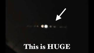 There APPEARS to be a MASSIVE 'V' shaped ship ROAMING the skies of Earth - Possibly 2000ft WIDE!