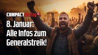 08.01. - Alle Infos zum Generalstreik!
