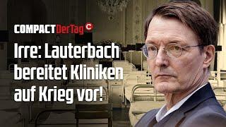 Karl Lauterbach bereitet Kliniken auf Krieg und den Ernstfall vor