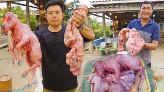 Föten und ungeborenes Leben essen - lecker für Indonesier