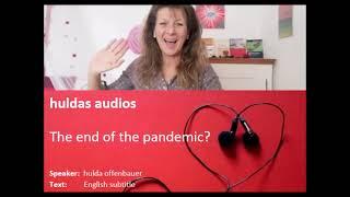 The end of the pandemic?