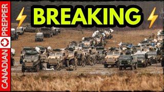 ⚡ALERT!!! EUROPE AT DEFCON 2, GERMANY PREPS HOSPITALS FOR MASS CASUALTIES, TROOPS DEPLOY IN UKRAINE