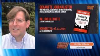 gekaufte Journalisten ☆ Dr. Udo Ulfkotte, bei Kulturstudio Klartext No 102