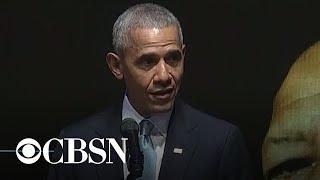 Barack Obama speaks at Elijah Cummings Death