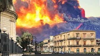 Аsh and Lava Everywhere! Mount Etna Volcano Eruption in Sicilia, Italia (Mar 07, 2021)