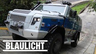 Polizei Panzer im Test – Neues Anti-Terror-Fahrzeug