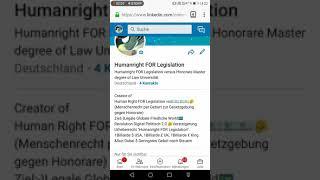 Humanright FOR Legislation Urheberrecht Aktualisierung