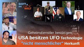 Geheimdienstler bestätigen: USA besitzen UFO Technologie "nicht menschlicher" Herkunft