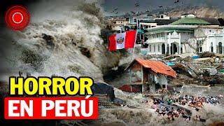 Horror en Perú, Mira como el mar se sale hoy en el país peruano #peru