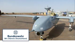 Die Bundeswehr mit Heron 1 in Mali: der erste Aufklärungsflug im Einsatzland