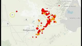 Large Earthquake Swarm Follows M6.4 That Hit Within Sprawling Weapons Testing Range
