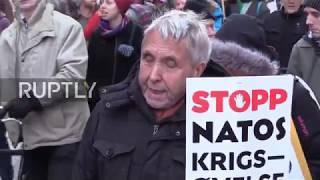 Norway: NATO drills draw protests in Oslo