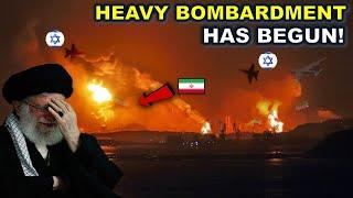 Officially Confirmed! Israel Starts Massive Retaliatory Airstrike on Iran with Dozens F-35 Fighters!