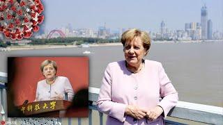 Kurz vor Coronavirus-Ausbruch: Merkel hält NWO-Rede in Wuhan