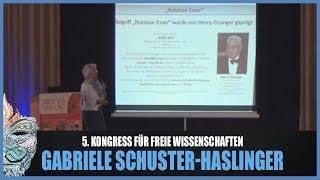Gabriele Schuster-Haslinger - Bevölkerungsreduktion / -lenkung! 5. Kongress für freie Wissenschaften