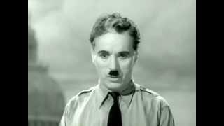 Charlie Chaplin Schlussrede (Deutsch)