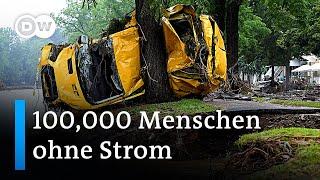 Unwetter-Katastrophe: Mehr als 100 Tote bei Jahrhundertflut | DW Nachrichten