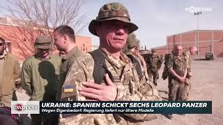 Spaniens linke Regierung schickt sechs Leopard Panzer in die Ukraine