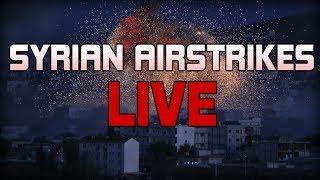 BREAKING: Syria Under Attack! US/France/UK Strike - Russia Threatens Retaliation - PFT Live