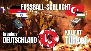 Fussball-Schlacht Deutschland v/s Türkei - nicht nur eine Fussball-Spiel!!!