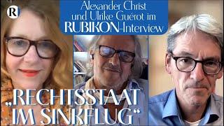 RUBIKON: Im Gespräch: „Rechtsstaat im Sinkflug“ (Alexander Christ, Ulrike Guérot & Walter v. Rossum)