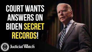 Court Wants Answers on Biden Secret Records!