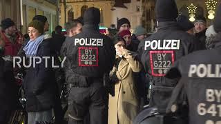 Germany: Hundreds protest COVID restrix in Munich
