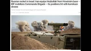 Russia and Iran Make Their Move Against Israel/ Here we go.