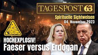 Tagespost 63 - Phaeser versus Erdogan, der Europa mit einem Glaubenskrieg droht