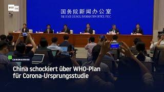 China schockiert über WHO-Plan für Corona-Ursprungsstudie