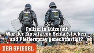 Polizei in Lützerath: War der Einsatz von Schlagstöcken und Pfefferspray gerechtfertigt?