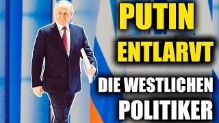 Putin entlarvt westliche Politiker | Deutsche Übersetzung