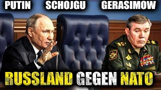 Putin, Schojgu und Gerasimow enthüllen Pläne gegen NATO