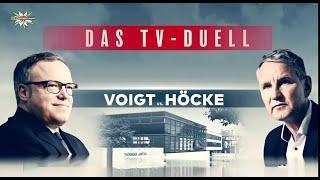 TV Duell Höcke(AfD) & Voigt (CDU)