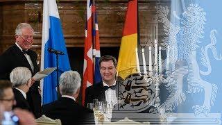 Staatsbankett anlässlich des Besuchs von Prinz Charles und Herzogin Camilla - Bayern