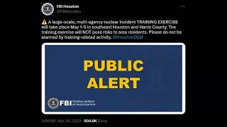 Nuclear Exercises Begin in Houston TX.. First Republic Collapses