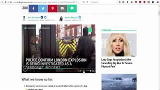 Parsons Green Fire Another false flag