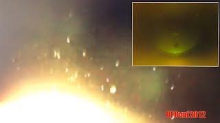 Photographed "Huge Object" and massive UFO fleet near the Sun