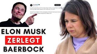Elon Musk sagt Baerbock die brutale Wahrheit!