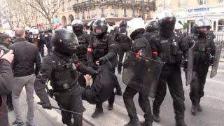 LIVE: Gewerkschaften rufen zum Protest gegen Rentenreformen in Paris auf