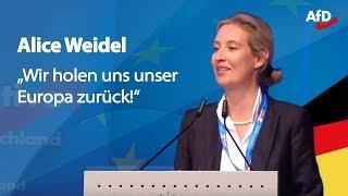 ❝Die EU ist Irrsinn!❞  Alice Weidel in Pforzheim