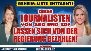 Geheim-Liste: Regierung bezahlte 116 Journalisten von ARD & ZDF / ZDF-Reporter drehte Impf-Werbung