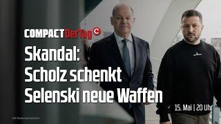 Skandal: Scholz schenkt Selenski neue Waffen
