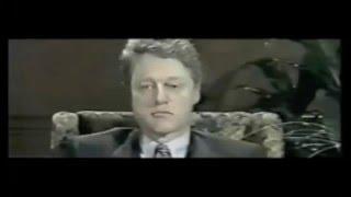 Bill Clinton - Off-Air footage 1992 Clinton/Bush Presidential Election