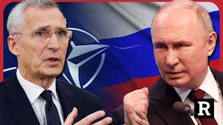NATO is on suicide watch after Putin scores a KNOCKOUT blow | Redacted with Clayton Morris